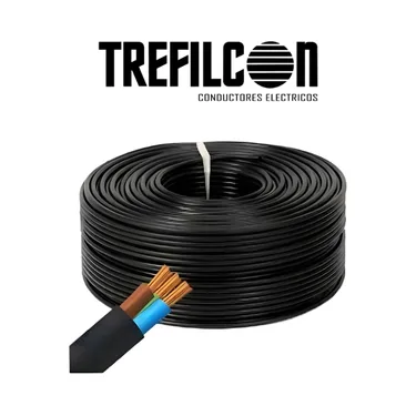 CABLE TIPO TALLER 3 X 1,5 NORMALIZADO NEGRO TREFILCON *