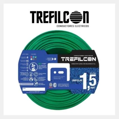 CABLE UNIPOLAR 1 X 1,5 NORMALIZADO V/A TREFILCON *