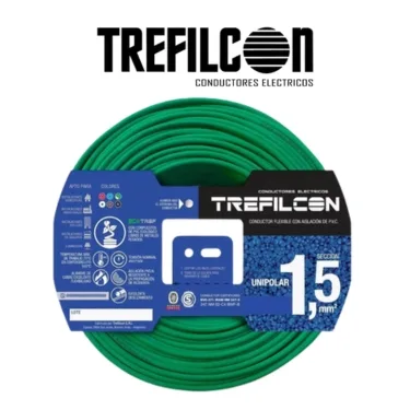 CABLE UNIPOLAR 1 X 1,5 NORMALIZADO V/A TREFILCON *
