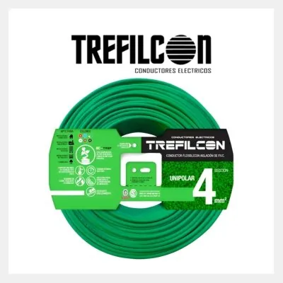CABLE UNIPOLAR 1 X 4 NORMALIZADO  V/A TREFILCON *