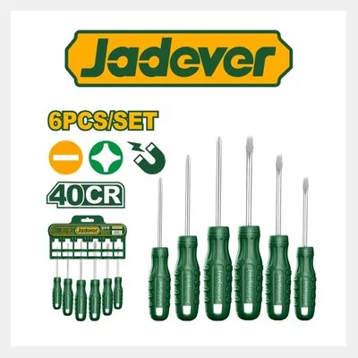 KIT DESTORNILLADORES 6 PCS JADEVER JDSS2206