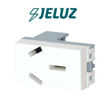 MODULO TOMA C/NEUTRO 20A BLANCO JELUZ VERONA