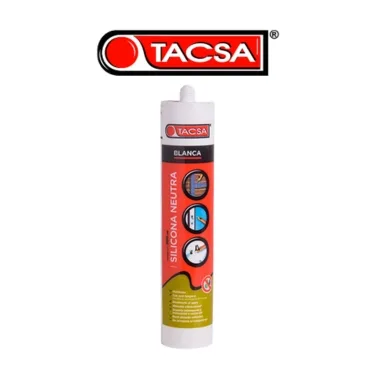 SILICONA NEUTRA 280 ML BLANCA TACSA