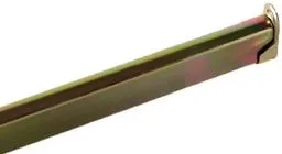 Caño Hierro Oval Placard Dorado