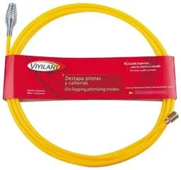 Cinta Destapacañerías 10 m Viyilant
