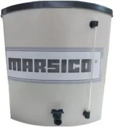 Calefón Plástico Rígido 20 Litros Refuerzo Aluminio Marsico