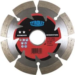 DISCO DIAMANTADO SEGMENTADO 7 TYROLIT STANDARD