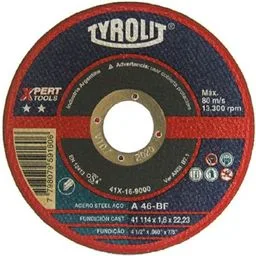 DISCO PLANO STANDARD TYROLIT 4.5 X 1.0 MM