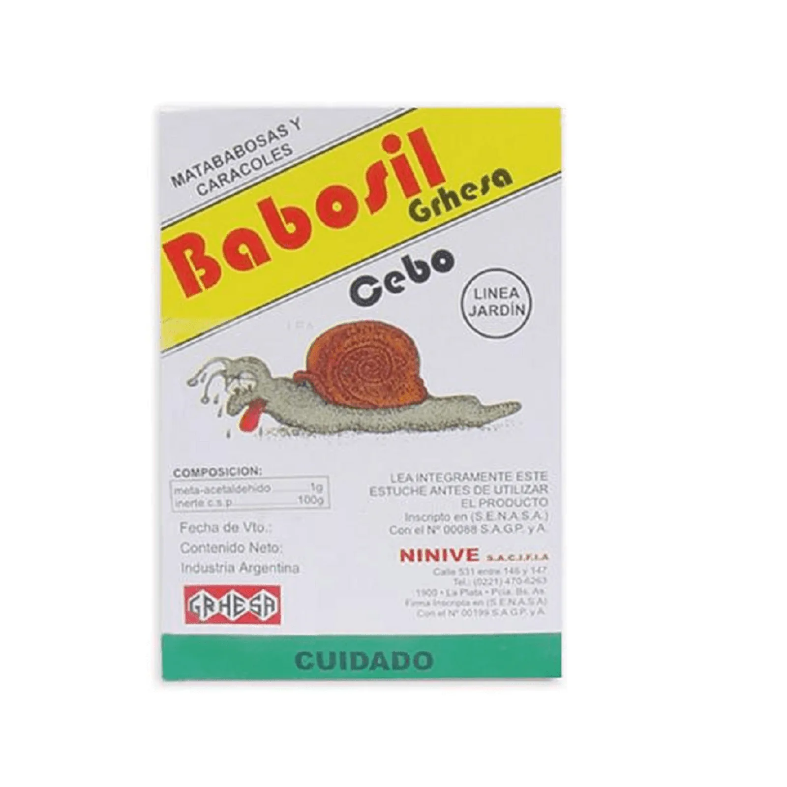 BABOSIL CEBO PELLETS x 250 GRS