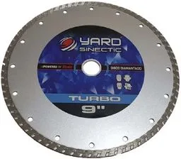 DISCO DIAMANTADO TURBO 9 YARD