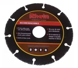 DISCO DE CORTE PARA MADERA 4 1/2 RHEIN