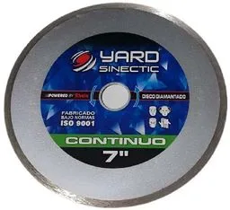 DISCO DIAMANTADO CONTINUO 7 YARD